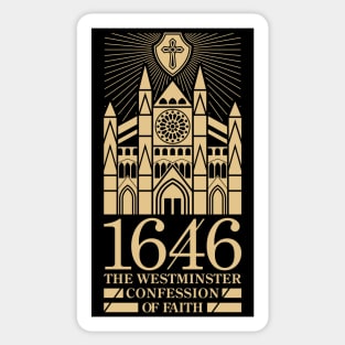 1646 The Westminster Confession of Faith Sticker